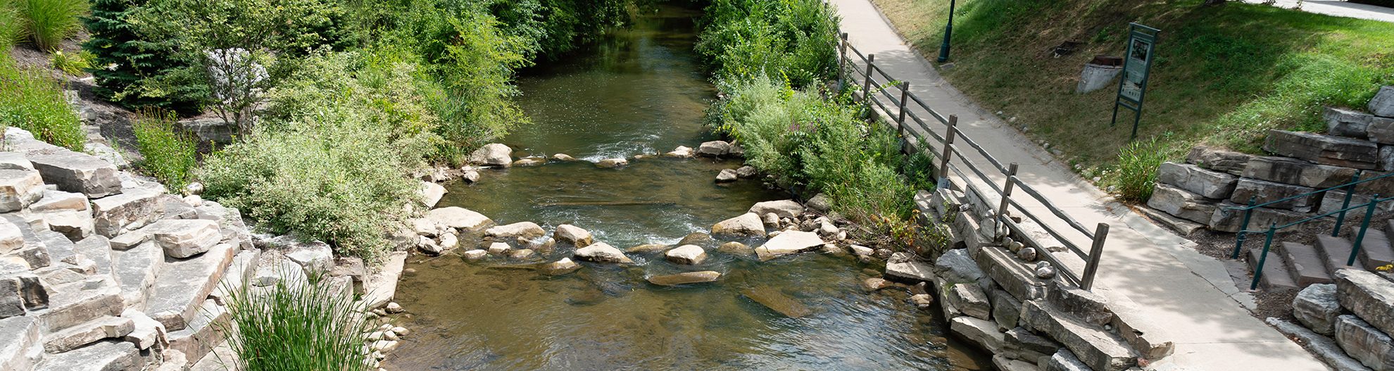 Rochester, Michigan Riverwalk